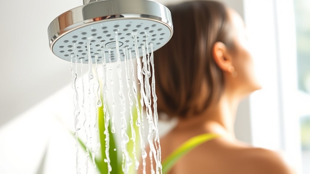 filtered water preserves skin moisture and hair health