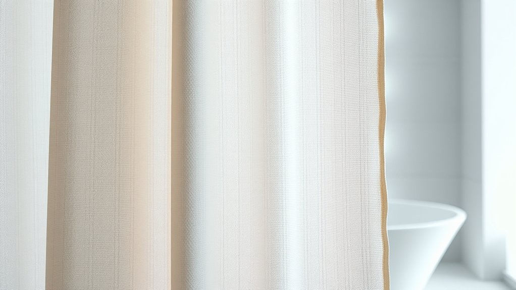 fire resistant shower curtain materials