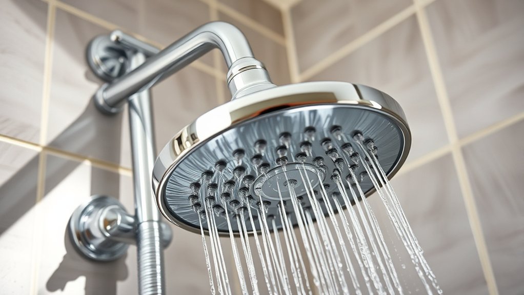 fixed shower heads support safety durability reliability