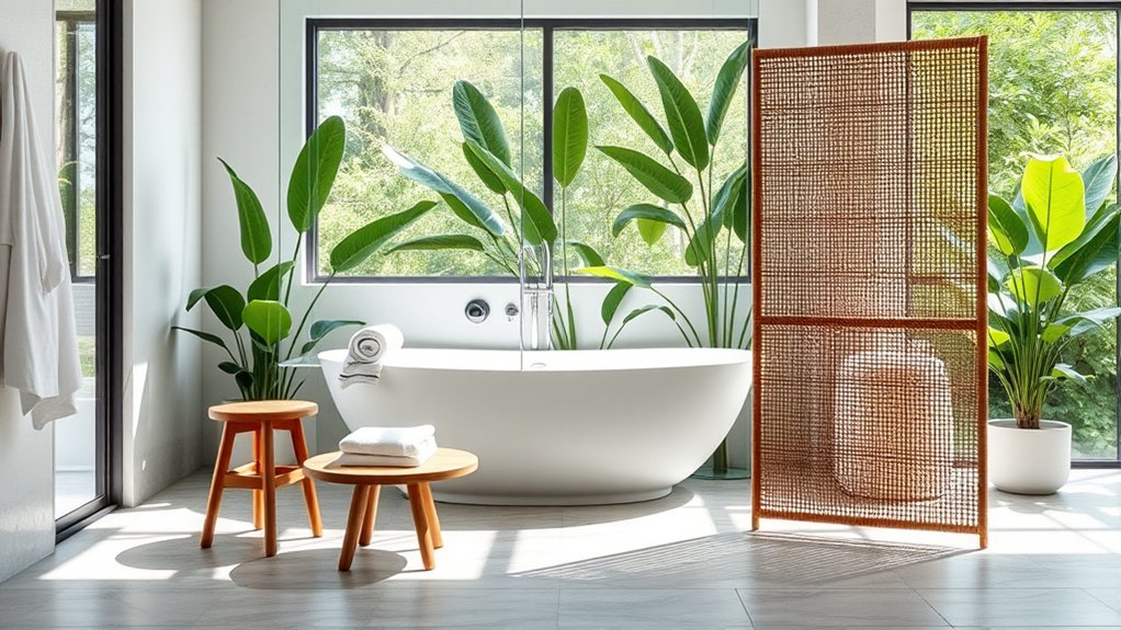 glass doors waterproof screens decorative panels