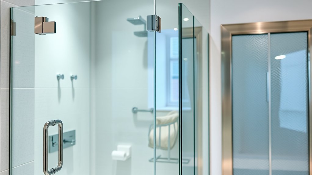 glass shower door price ranges
