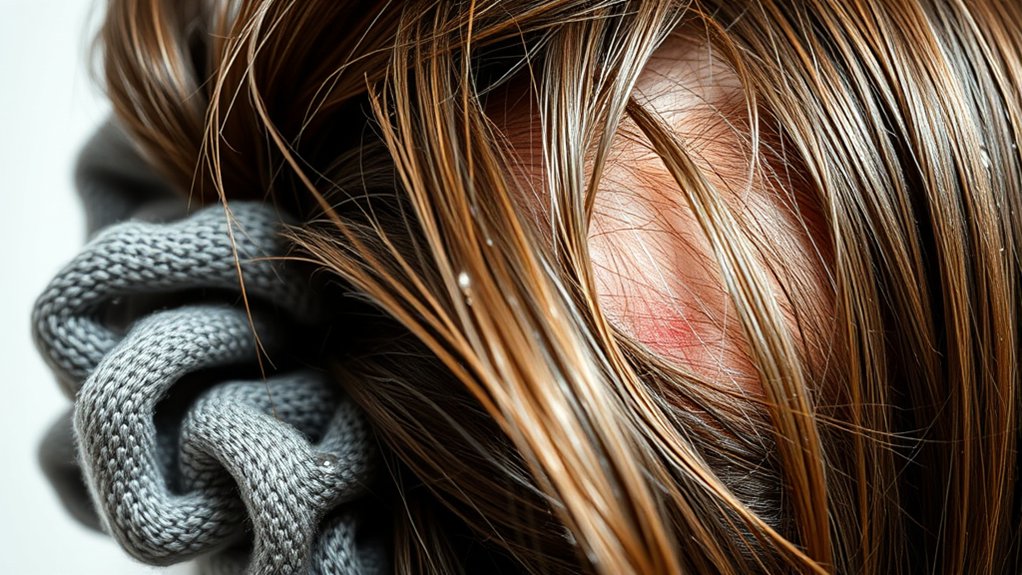 hair scrunchies material and grip matter