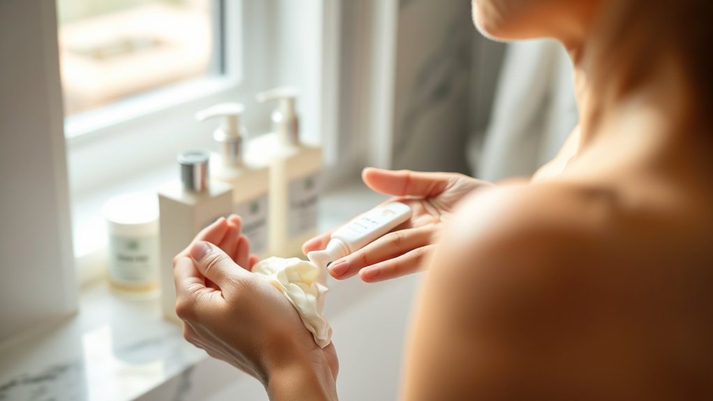 hydrating light post shower moisturizers