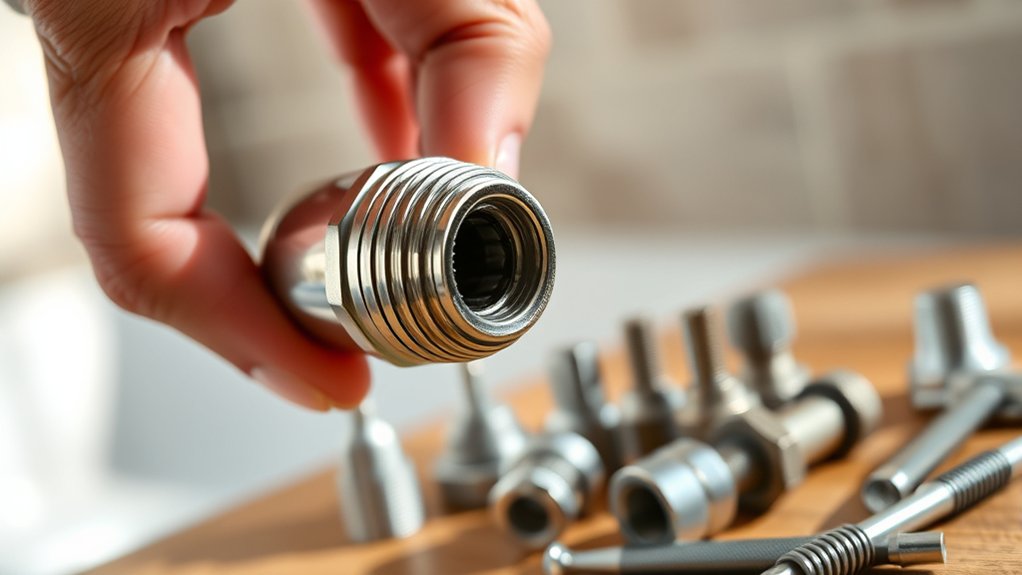 identifying shower valve stem specifics