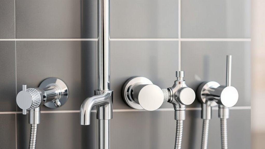 impact of plumbing on shower faucet size