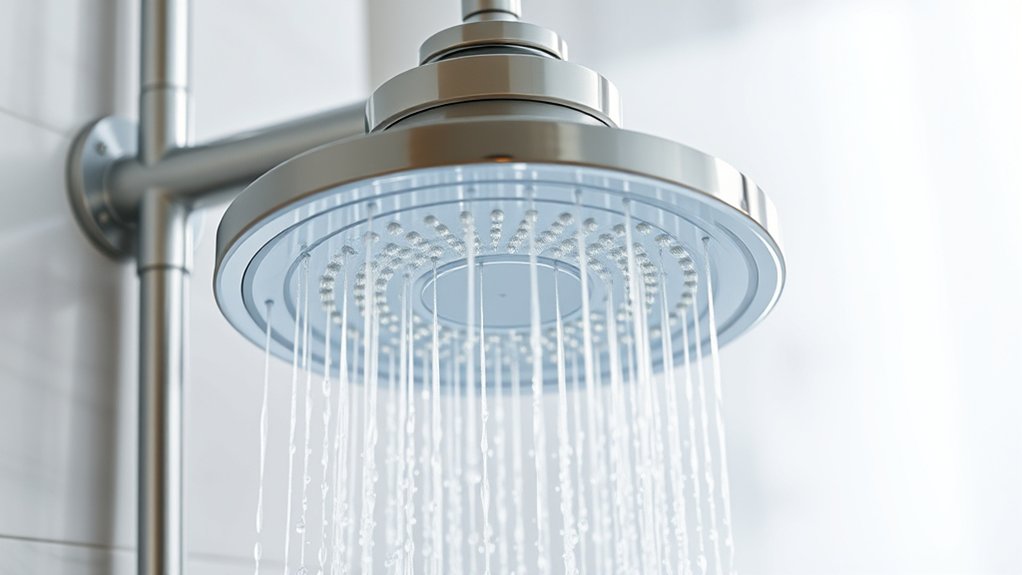 ionic shower head filtration mechanisms