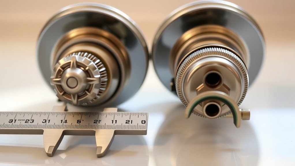 measure length diameter mounting