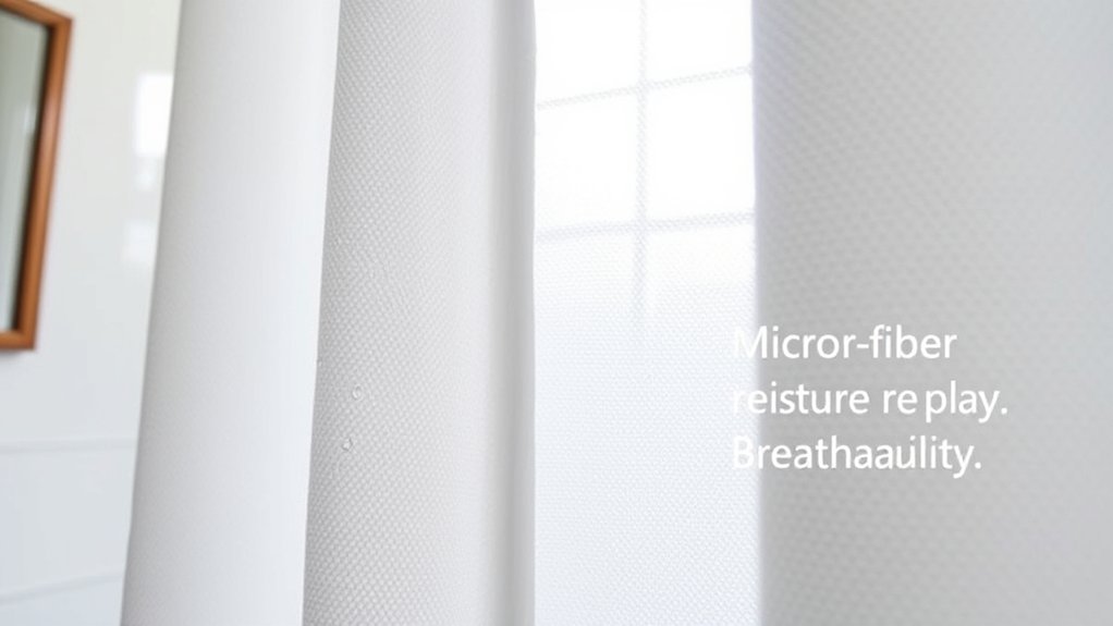 microfiber dries fast moisture absorbs
