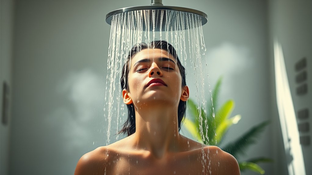mindful showers boost mood and health