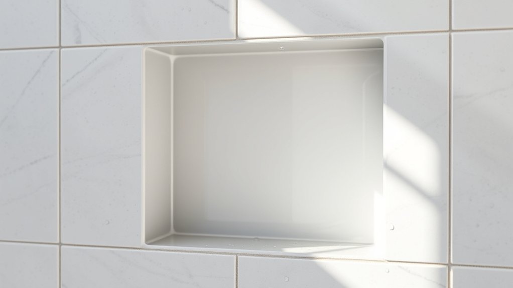 niches require gentle regular cleaning