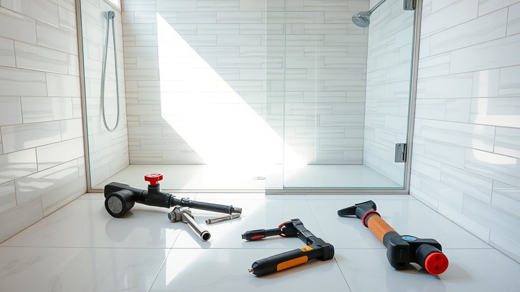 one day shower remodel kit