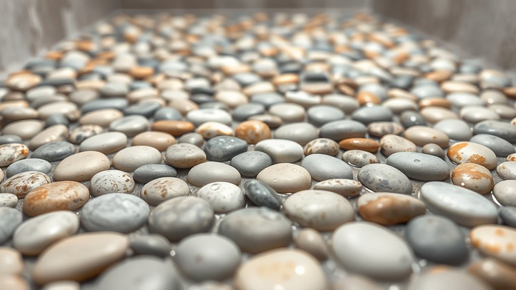 pebble floors traction comfort aesthetics