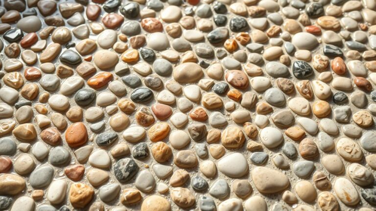 pebble shower floors cleaning difficulty