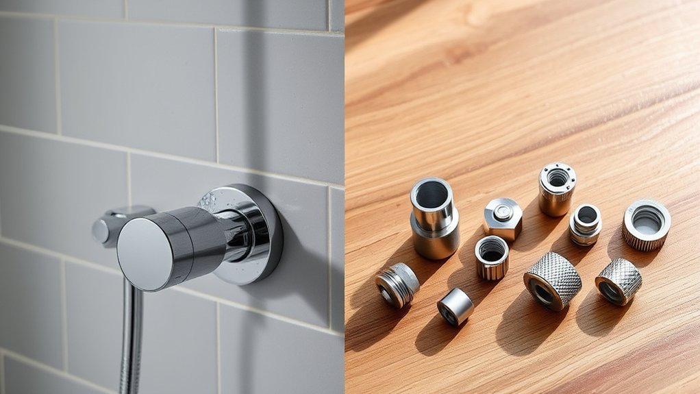 regional standards limit shower mixer universality