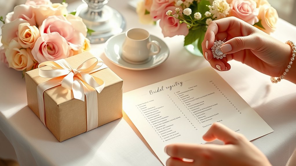 respect bride host registry choices