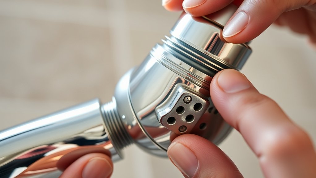 reverse threaded shower head identification methods