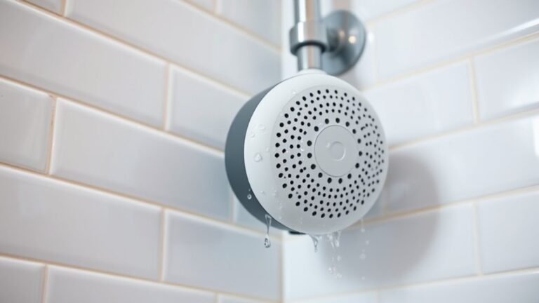 safety concerns for shower speakers