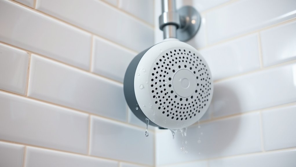 safety concerns for shower speakers