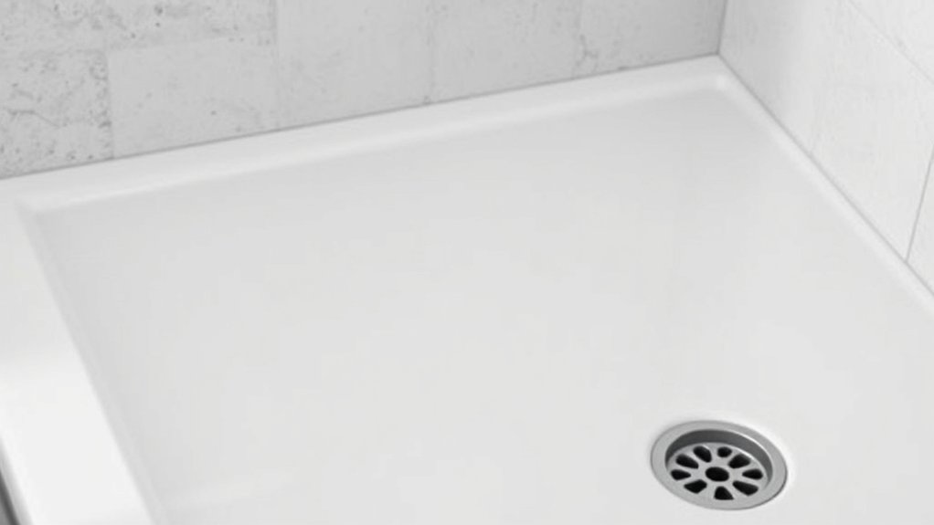 schluter shower pans slope built in