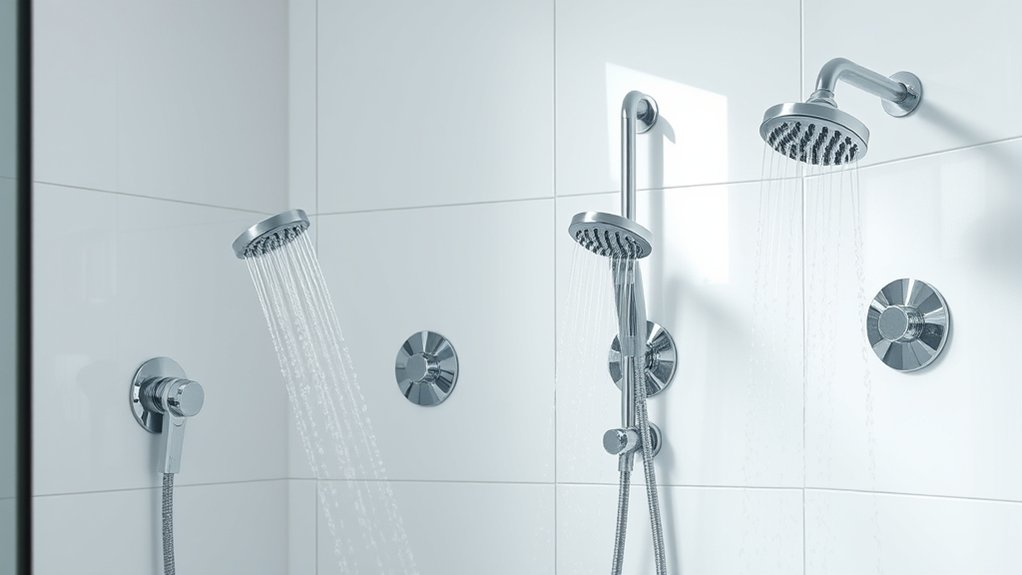 shower body jets installation considerations