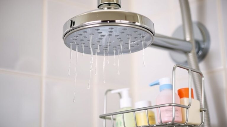 shower caddies impact showerhead durability