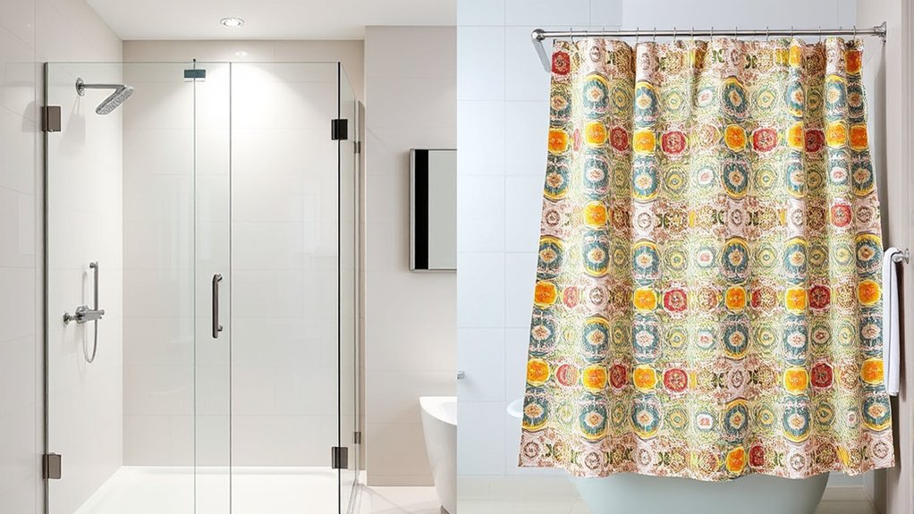 shower doors cost more upfront