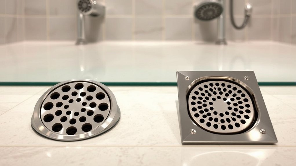 shower drain sizing compatibility matters