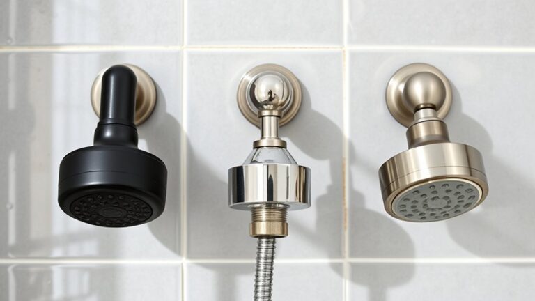 shower head holder compatibility sizes