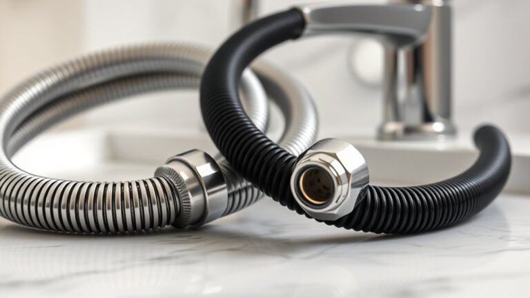 shower hoses standard size