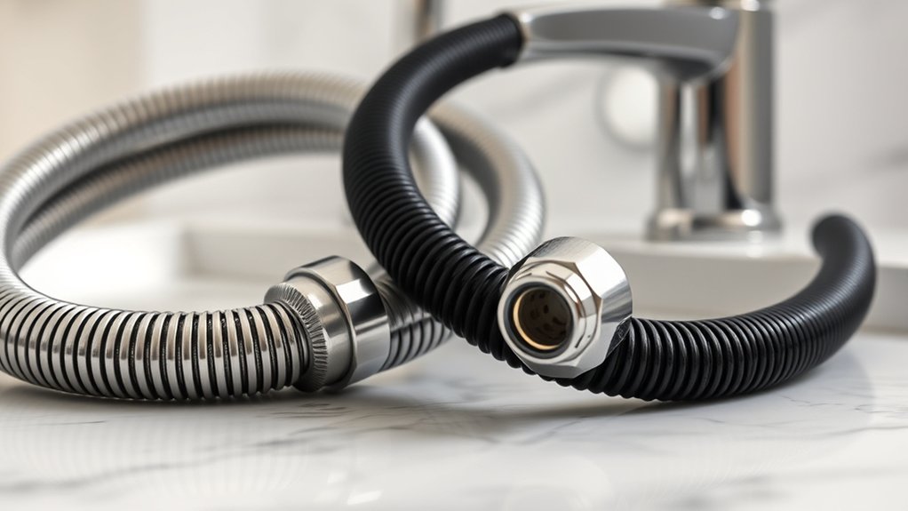 shower hoses standard size