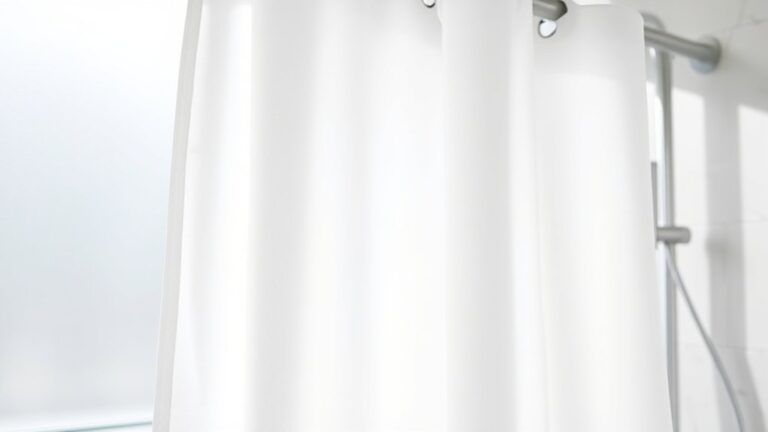 shower liners are washable