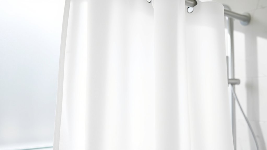shower liners are washable