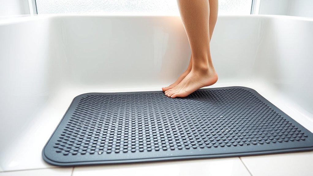 shower mats reduce slip risk