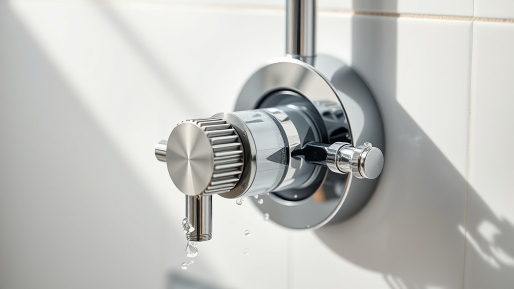 shower mixing valves regulate temperature