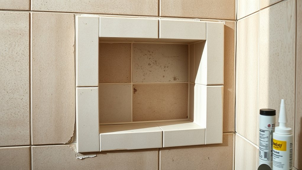 shower niche installation challenges and considerations
