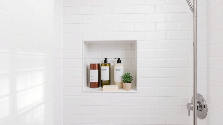shower niches useful stylish storage