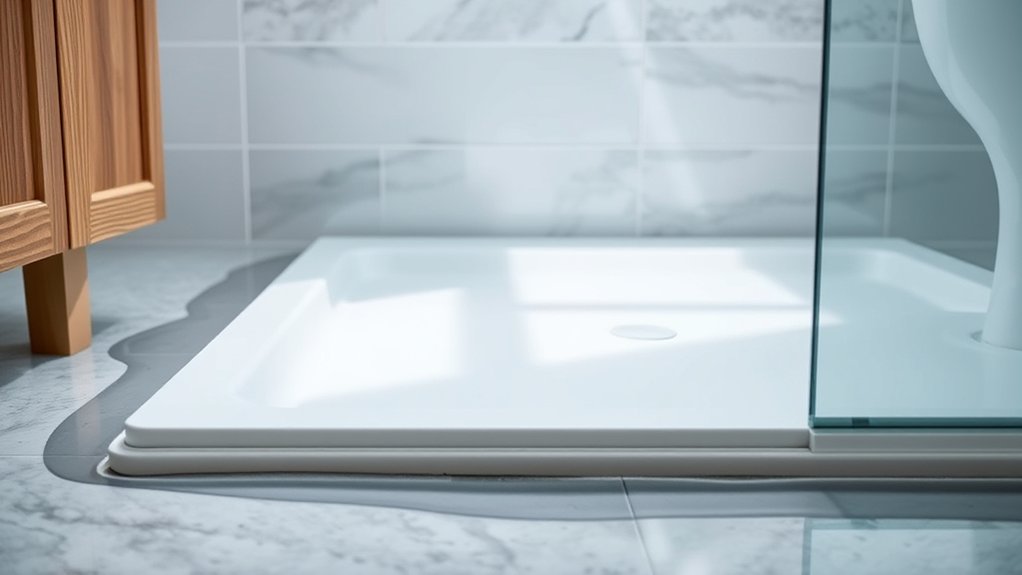 shower pan leaks insurance coverage