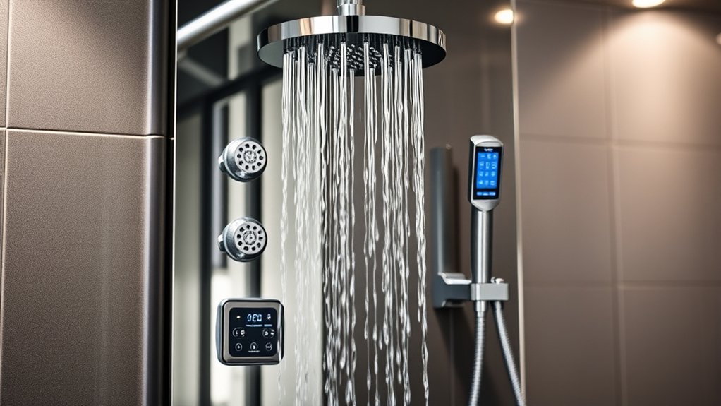 shower panel must have features