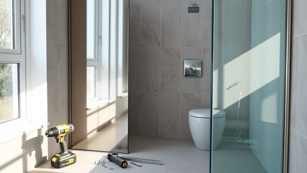shower panels are easy install