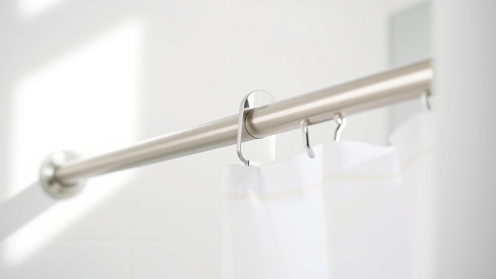 shower rods standard sizes