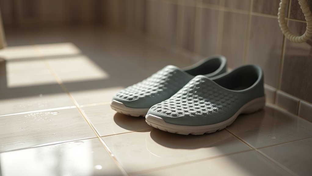 shower shoes enhance traction safety