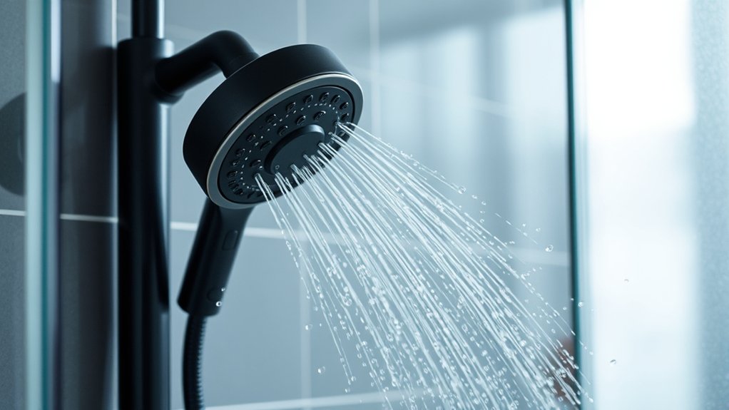 shower sprays may irritate skin