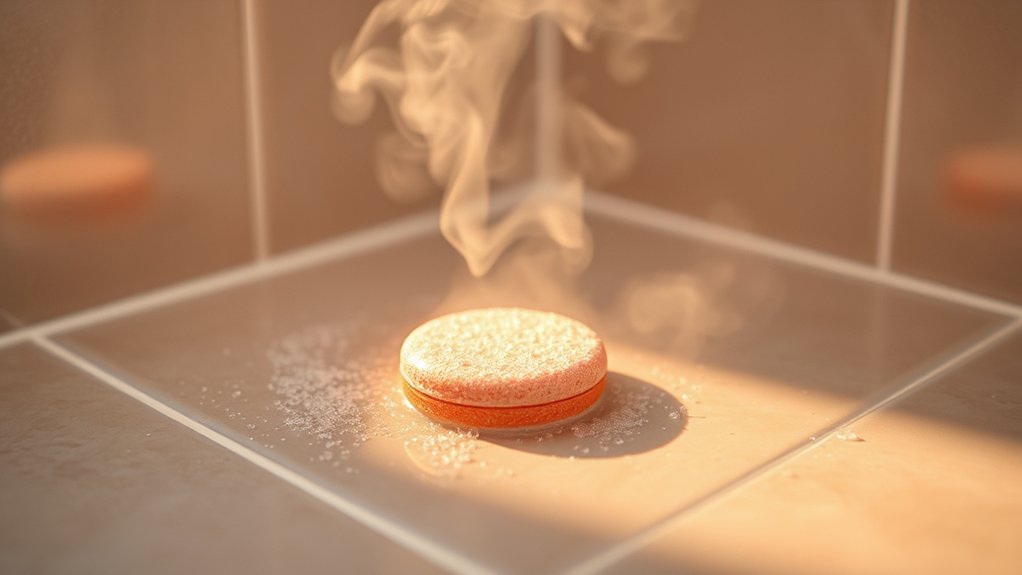 shower steamers release aromatics when activated