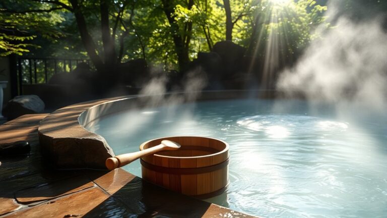 showering after onsen recommended