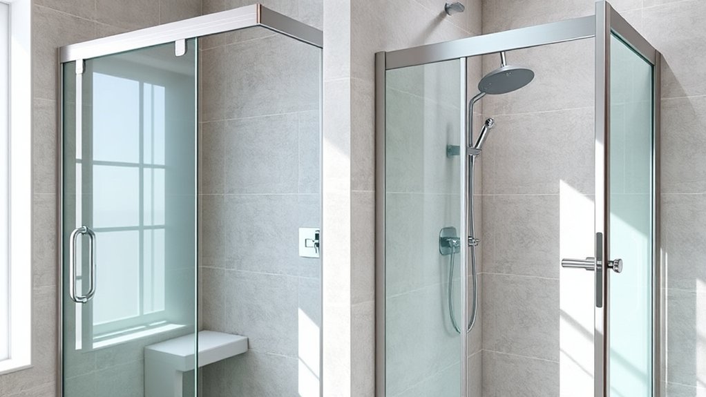 sliding doors vs hinges accessibility and safety