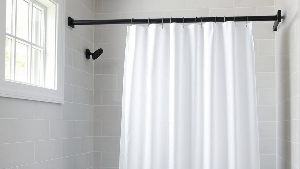 standard shower curtain sizes matter