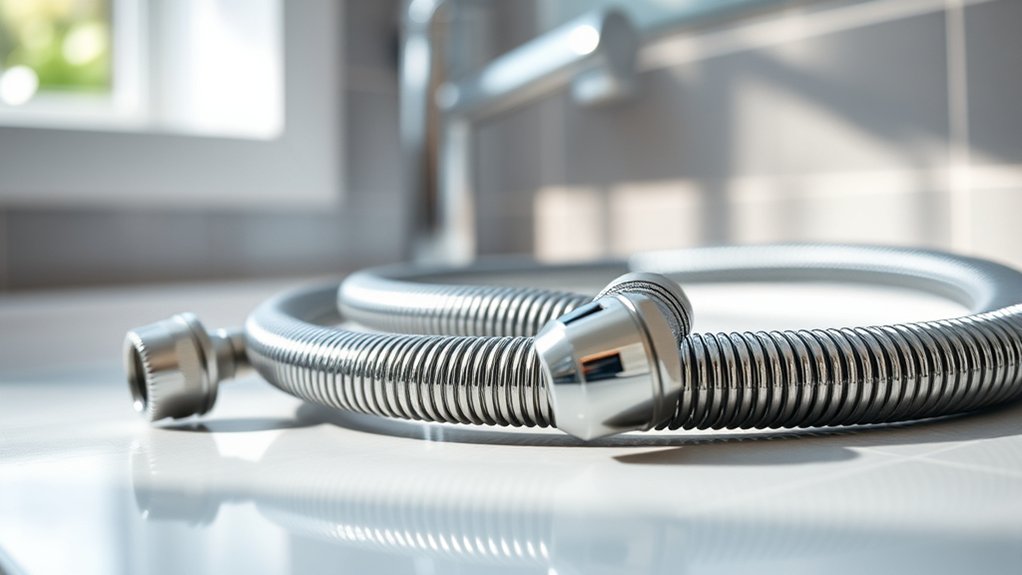standard shower hose sizing compatibility