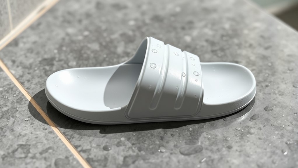 synthetic eva and polyurethane slides