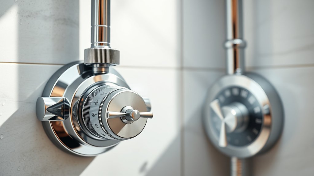 thermostatic valves ensure stable temperature