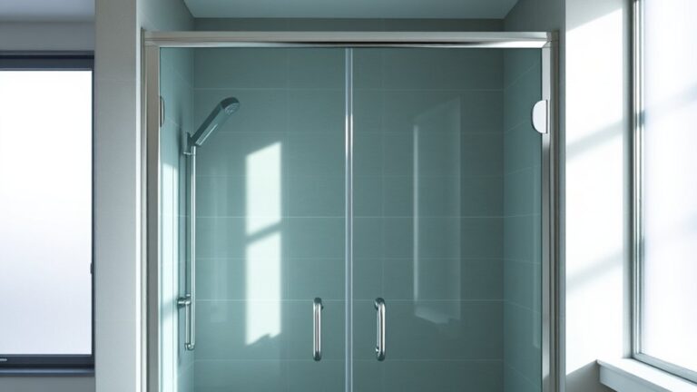 typical shower door dimensions vary